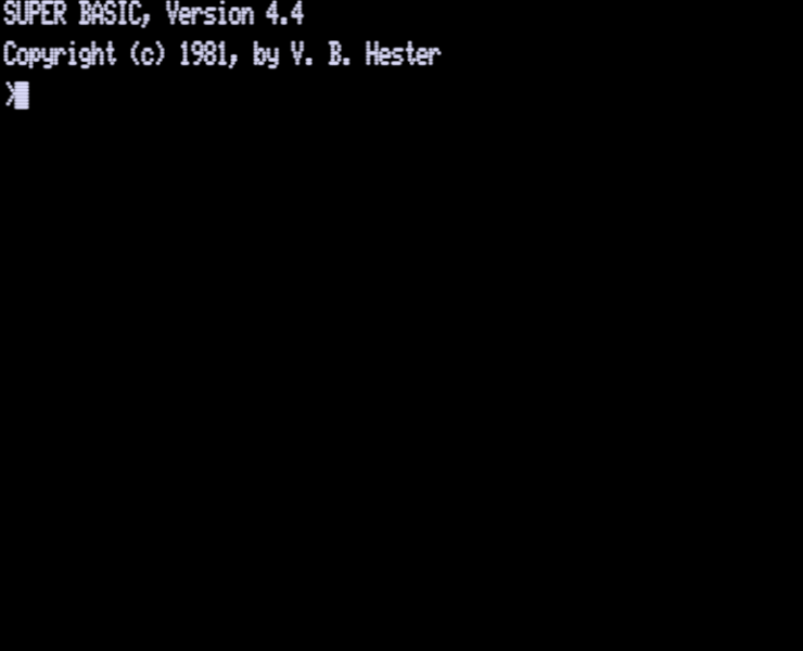 Screen shot